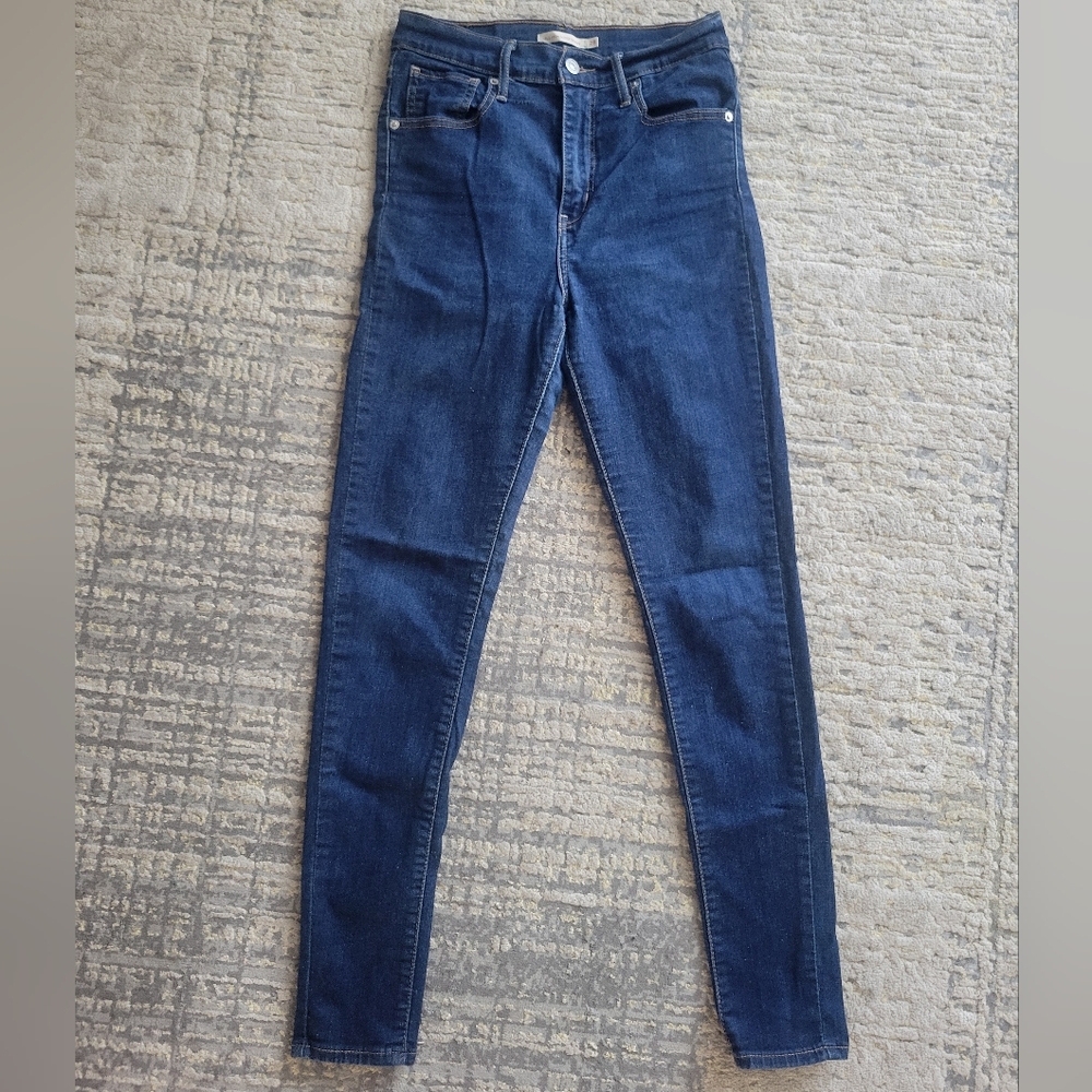 Levi's High Rise Skinny Jeans Size 28